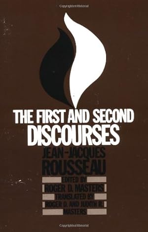 Image du vendeur pour The First and Second Discourses by Jean-Jacques Rousseau [Paperback ] mis en vente par booksXpress