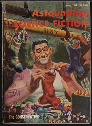 Immagine del venditore per ASTOUNDING Science Fiction: January, Jan. 1958 venduto da Books from the Crypt