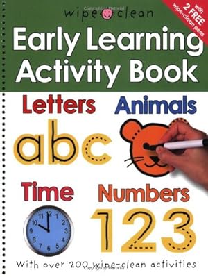 Immagine del venditore per Wipe Clean: Early Learning Activity Book (Wipe Clean Early Learning Activity Books) by Priddy, Roger [Spiral-bound ] venduto da booksXpress