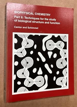 Immagine del venditore per Biophysical Chemistry. Part 2: Techniques for the Study of Biological Structure and Function. venduto da Plurabelle Books Ltd