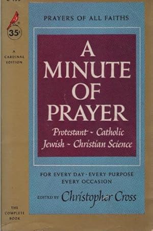 Immagine del venditore per A Minute of Prayer venduto da Schrmann und Kiewning GbR