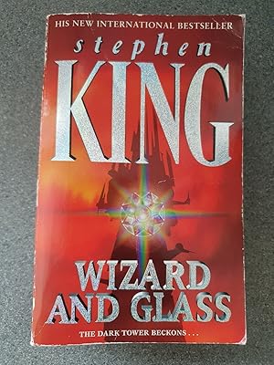 Seller image for WIZARD AND GLASS Paprback Novel (Stephen King - Dark Tower - 1st UK Paperback Edition - 1998) for sale by Comics Monster