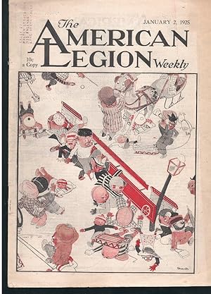 Image du vendeur pour THE AMERICAN LEGION WEEKLY, VOL. 7 NO. 1 January 2, 1925 mis en vente par Books on the Boulevard