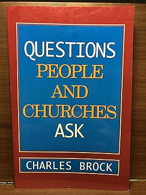 Immagine del venditore per Questions People and Churches Ask venduto da Rosario Beach Rare Books