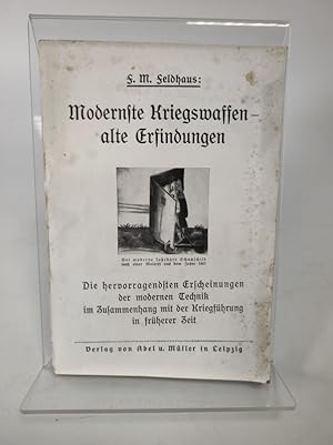 Imagen del vendedor de Modernste Kriegswaffen - alte Erfindungen. a la venta por Antiquariat Bookfarm