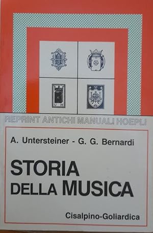 Seller image for Storia della musica (rist. anast. 1951) for sale by librisaggi