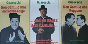 Bild des Verkufers fr Don Camillo und Peppone- Don Camillo und die Rothaarige-. und da sagte Don Camillo. 3 Bnde, zum Verkauf von Gabis Bcherlager