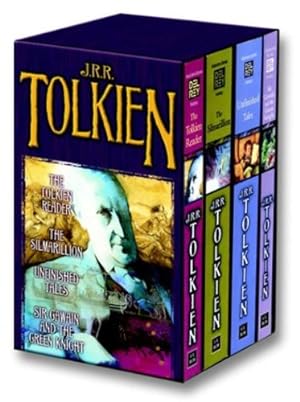Bild des Verkäufers für Tolkien Fantasy Tales Box Set (The Tolkien Reader/The Silmarillion/Unfinished Tales/Sir Gawain and the Green Knight) by J.R.R. Tolkien [Mass Market Paperback ] zum Verkauf von booksXpress
