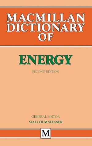 Immagine del venditore per Dictionary of Energy (Dictionary Series) [Paperback ] venduto da booksXpress