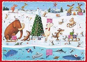 Bild des Verkufers fr Weihnachten am Pol Adventskalender zum Verkauf von moluna