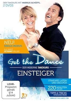 Bild des Verkufers fr Get the Dance Einsteigerkurs, 2 DVD zum Verkauf von moluna