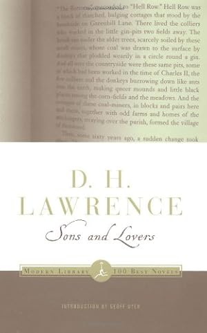 Seller image for Sons and Lovers (Modern Library 100 Best Novels) by Lawrence, D.H. [Paperback ] for sale by booksXpress