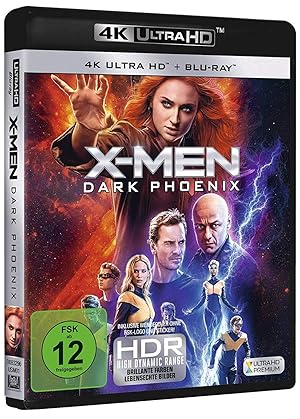 Seller image for X-Men: Dark Phoenix 4K, 1 UHD-Blu-ray + 1 Blu-ray for sale by moluna