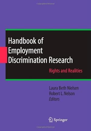 Image du vendeur pour Handbook of Employment Discrimination Research: Rights and Realities [Paperback ] mis en vente par booksXpress