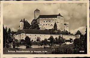 Ansichtskarte / Postkarte Rappottenstein Niederösterreich, Schloss Rappottenstein