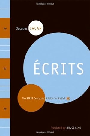 Imagen del vendedor de Ecrits: The First Complete Edition in English by Lacan, Jacques [Paperback ] a la venta por booksXpress