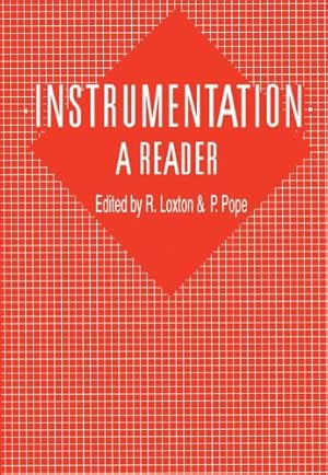 Seller image for Instrumentation: A Reader: A reader by Loxton, R. [Paperback ] for sale by booksXpress