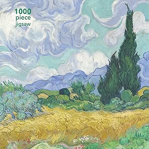 Bild des Verkufers fr Adult Jigsaw Vincent Van Gogh: Wheatfield with Cypress: 1000 Piece Jigsaw zum Verkauf von moluna