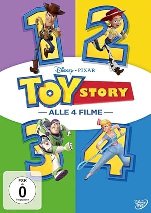 Seller image for Toy Story 1-4, 4 DVD for sale by moluna