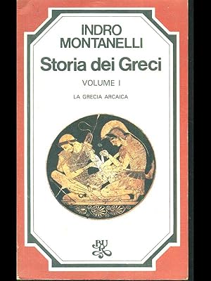 Bild des Verkufers fr Storia dei greci volume I zum Verkauf von Librodifaccia