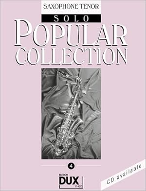 Seller image for Popular Collection 4. Saxophone Alto Solo for sale by moluna