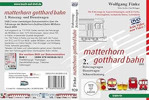 Seller image for Die Fahrzeuge der Matterhorn Gotthard Bahn Teil 2 for sale by moluna