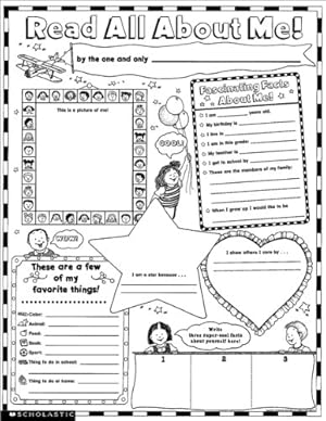 Image du vendeur pour Instant Personal Poster Sets: Read All About Me: 30 Big Write-and-Read Learning Posters Ready for Kids to Personalize and Display With Pride! by Teaching Resources, Scholastic [Misc. Supplies ] mis en vente par booksXpress