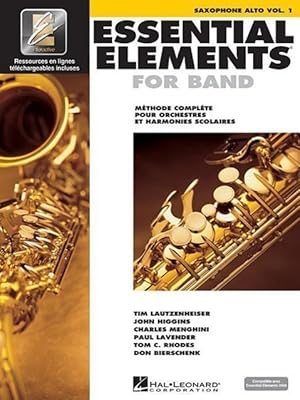 Bild des Verkufers fr Essential Elements for Band Avec Eei: Vol. 1 - Saxophone Alto zum Verkauf von moluna