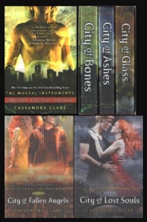 THE MORTAL INSTRUMENTS: City of Bones; City of Ashes; City of Glass; City of Fallen Angels; City ...