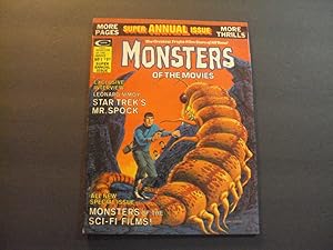 Monsters Of The Movies Annual #1 '75 Bronze Age Curtis/Marvel BW Magazine
