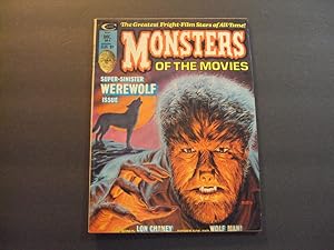 Monsters Of The Movies #4 '75 Bronze Age Curtis/Marvel BW Magazine