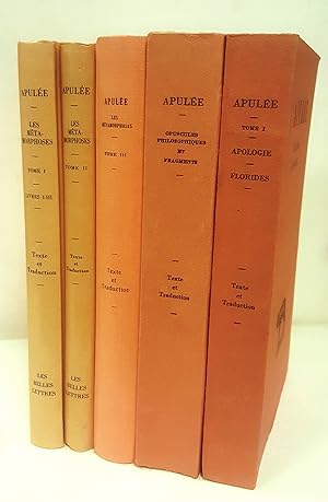 Les Métamorphoses. Tomes I-III. Texte établi par D.S. Robertson et traduit par Paul Vallette. [et...