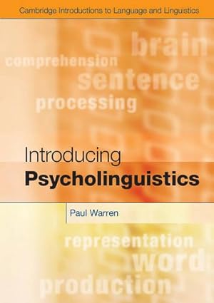 Immagine del venditore per Introducing Psycholinguistics by Warren, Paul [Paperback ] venduto da booksXpress