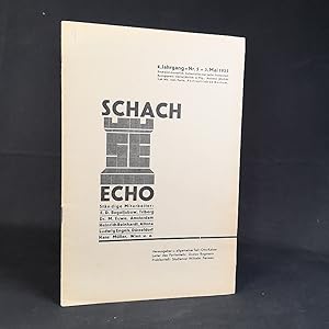 Immagine del venditore per Schach-Echo. 4. Jahrgang 1935. Nummer 5. venduto da ANTIQUARIAT Franke BRUDDENBOOKS