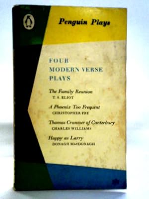 Bild des Verkufers fr Four Modern Verse Plays: T.S. Eliot etc zum Verkauf von World of Rare Books
