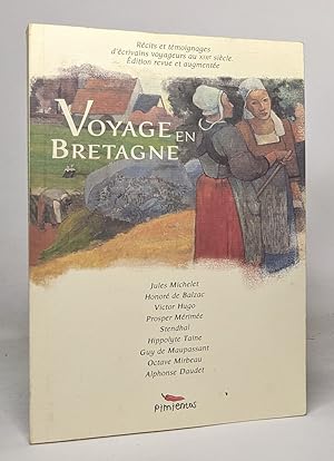 Bild des Verkufers fr Voyage en Bretagne zum Verkauf von crealivres