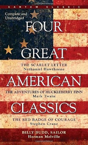 Immagine del venditore per Four Great American Classics by Melville, Herman, Twain, Mark, Crane, Stephen [Mass Market Paperback ] venduto da booksXpress