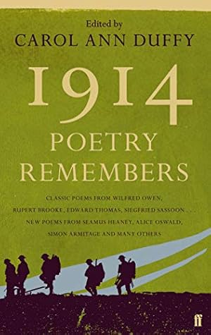 Bild des Verkufers fr 1914: Poetry Remembers by Carol Ann Duffy [Paperback ] zum Verkauf von booksXpress