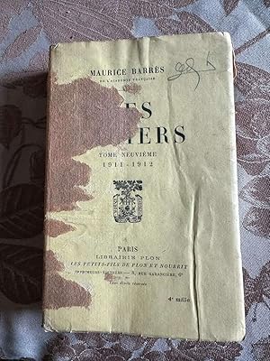 Image du vendeur pour Mes cahiers tome IX 1911-1912 mis en vente par Dmons et Merveilles