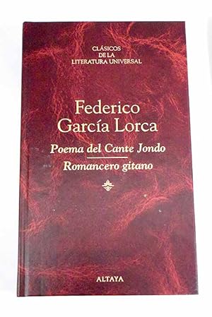Seller image for Poema del cante jondo for sale by Alcan Libros