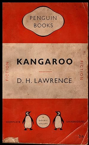 Immagine del venditore per KANGAROO by D H Lawrence 1950: Penguin Books No.751 venduto da Artifacts eBookstore