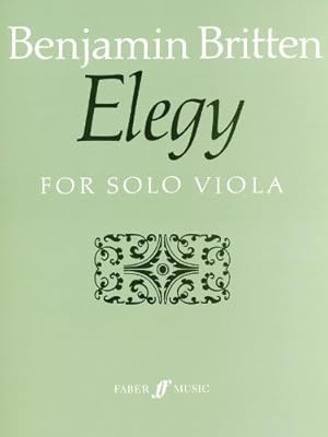 Immagine del venditore per Elegy: For Solo Viola, Parts (Faber Edition) [Soft Cover ] venduto da booksXpress