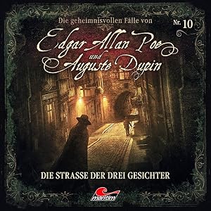 Bild des Verkufers fr Die geheimnisvollen Faelle von Edgar Allan Poe und Auguste Dupin - Die Strasse der drei Gesichter, 1 Audio-CD zum Verkauf von moluna