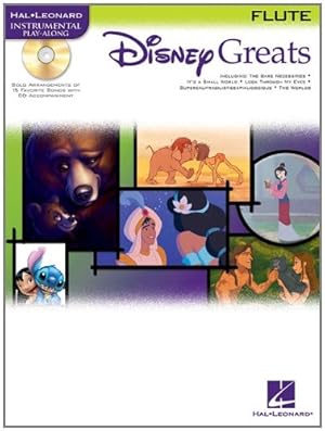 Imagen del vendedor de Disney Greats: for Flute Instrumental Play-Along Pack (Hal Leonard Instrumental Play-Along) [Paperback ] a la venta por booksXpress