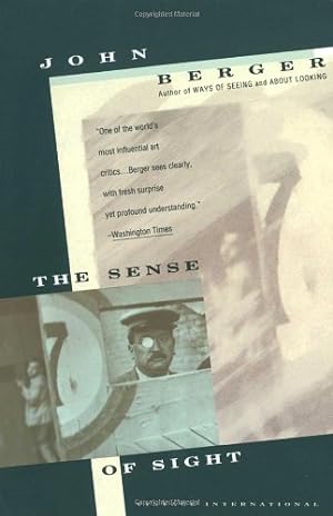 Imagen del vendedor de The Sense of Sight by Berger, John [Paperback ] a la venta por booksXpress