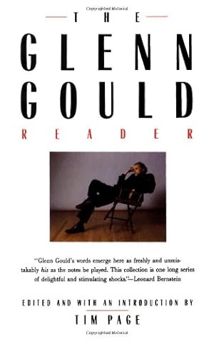 Imagen del vendedor de Glenn Gould Reader by Page, Tim [Paperback ] a la venta por booksXpress