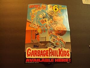 Garbage Pail Kids 6th Series Store Advertising Poster Appr 10" X 14"