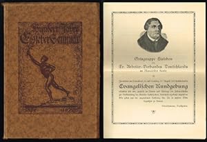 Dem Eisleber Seminar zur Hundertjahr- und Abschlußfeier am 23. und 24. März 1926. -