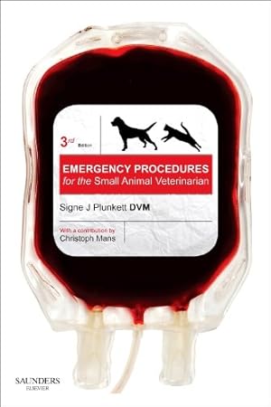 Imagen del vendedor de Emergency Procedures for the Small Animal Veterinarian by Plunkett DVM, Signe J. [Paperback ] a la venta por booksXpress