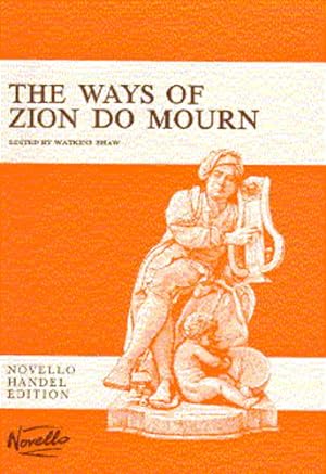 Image du vendeur pour The Ways of Zion to Mourn for mixed chorus and orchestra vocal score mis en vente par moluna
